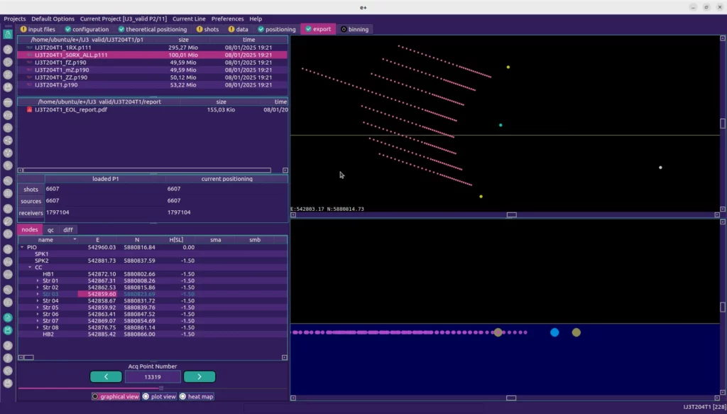 export tab in positron version 2.17